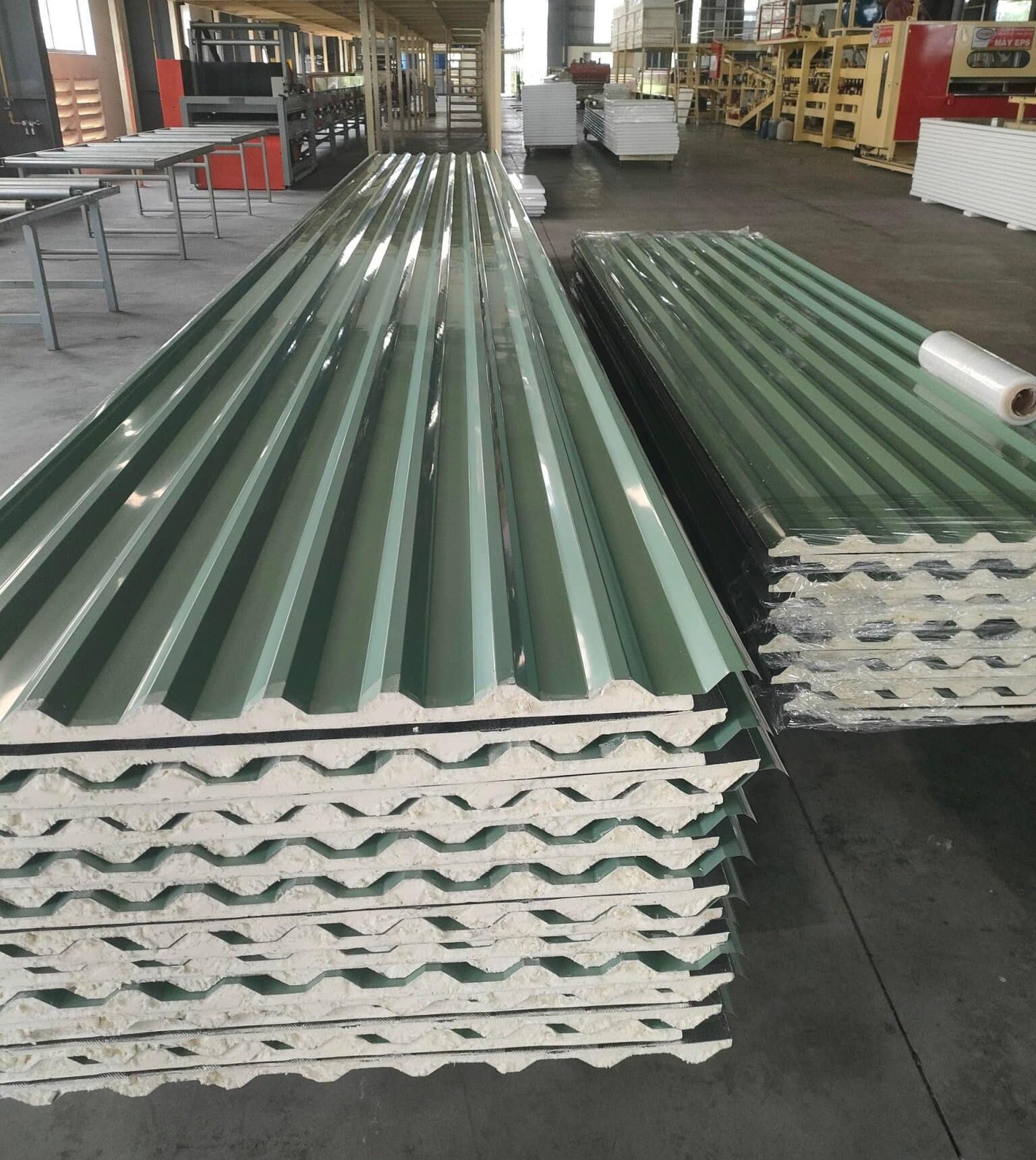 tôn pu mái 5 sóng