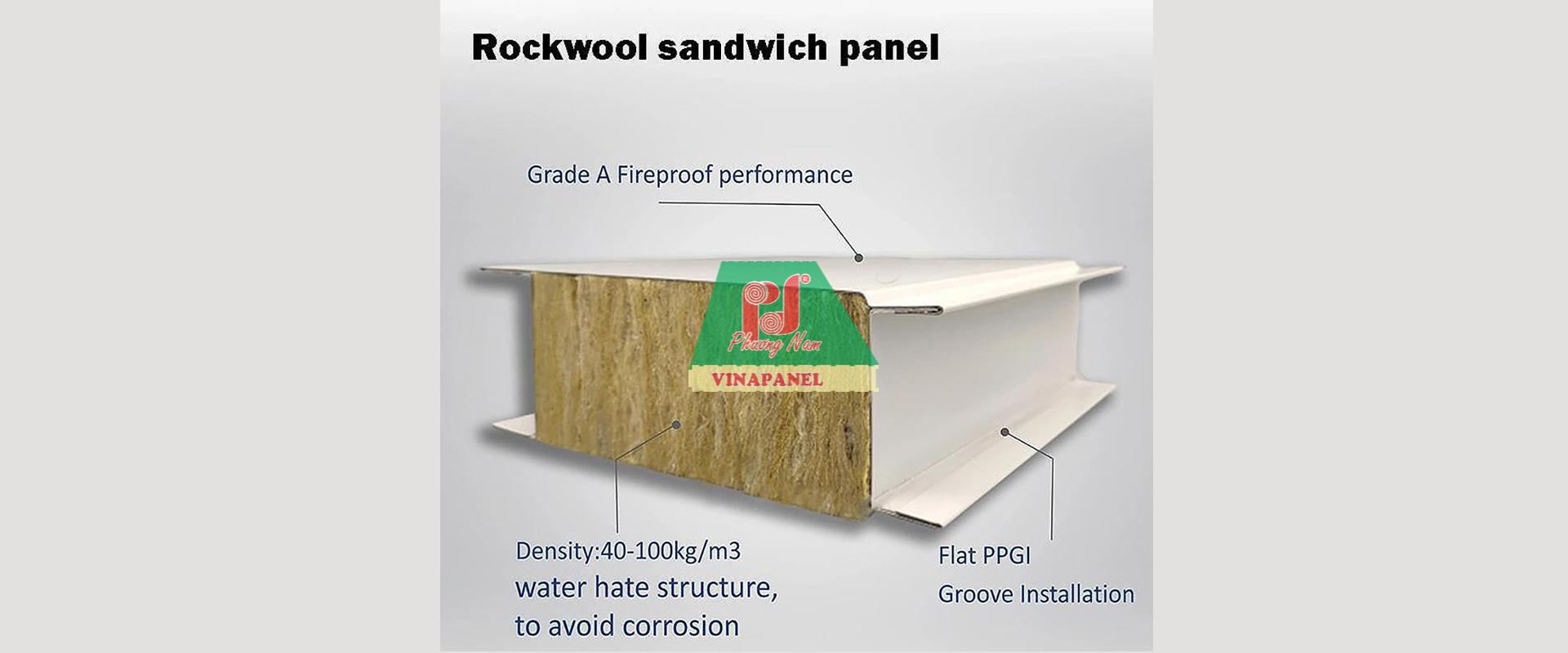 panel Rockwool cho lò sấy