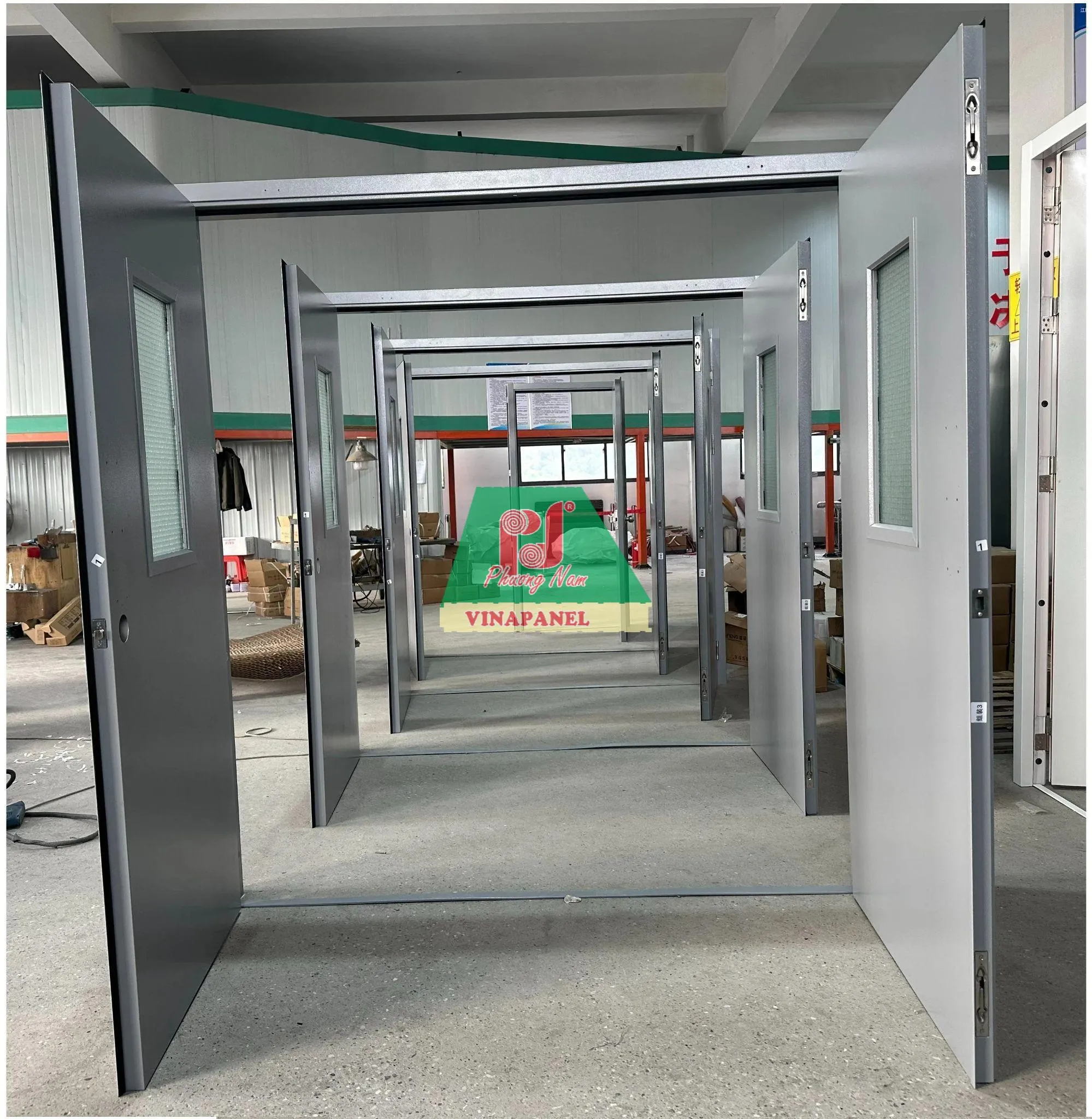 Địa chỉ nào cung cấp và lắp đặt cửa thép chống cháy có kiểm định tại TP.HCM