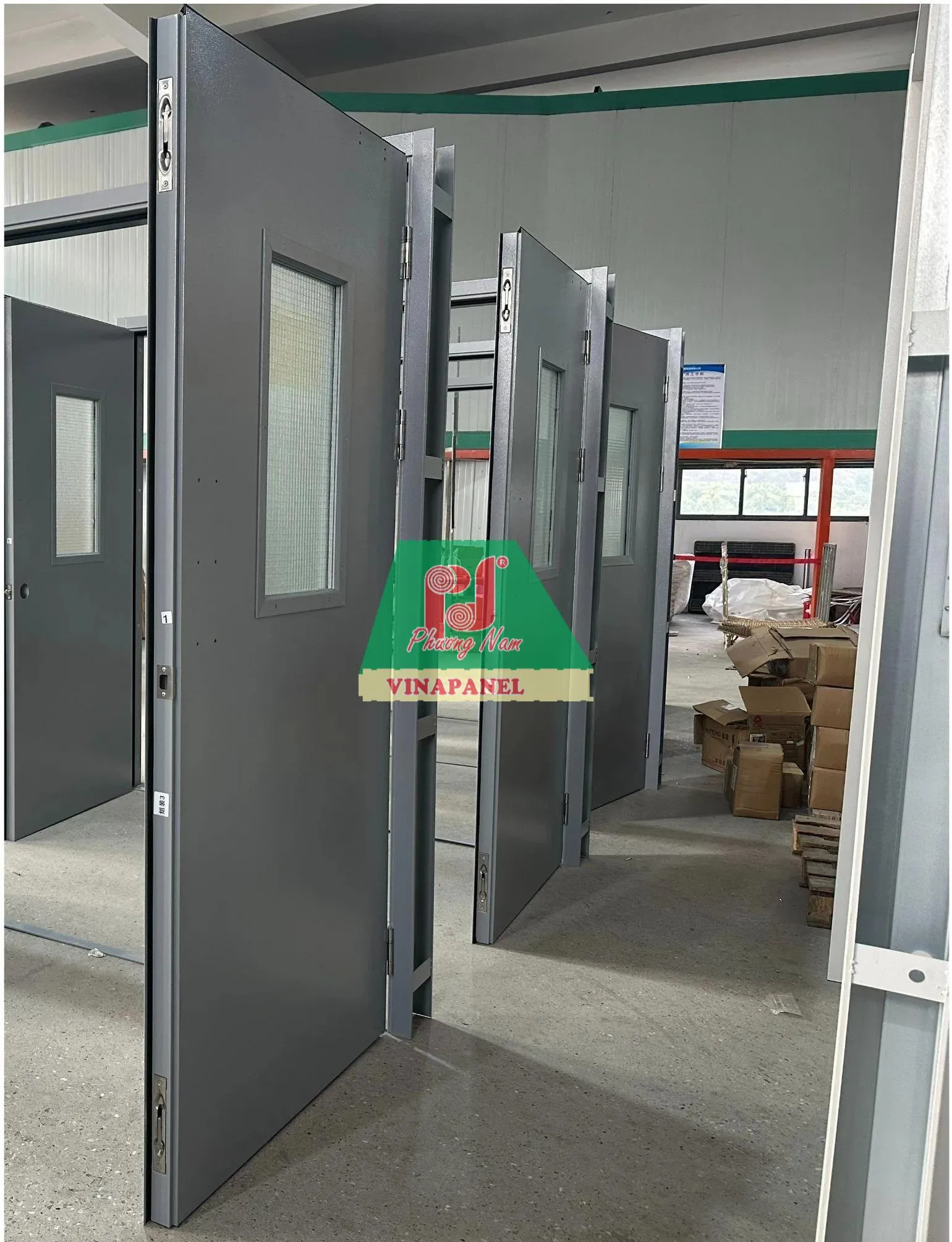 Địa chỉ nào cung cấp và lắp đặt cửa thép chống cháy có kiểm định tại TP.HCM