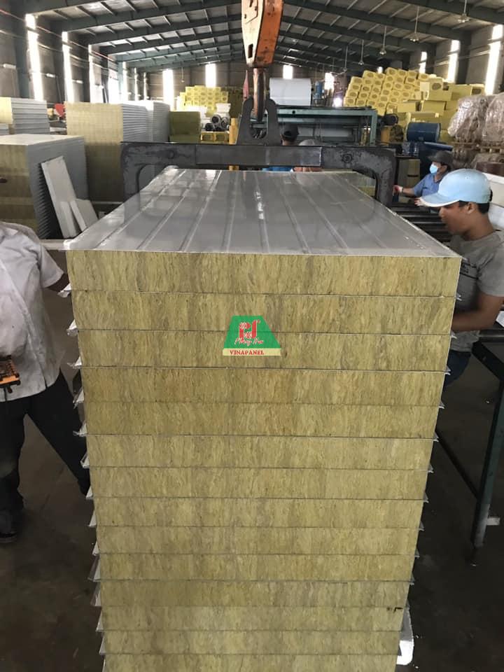 Panel bông đá chống cháy