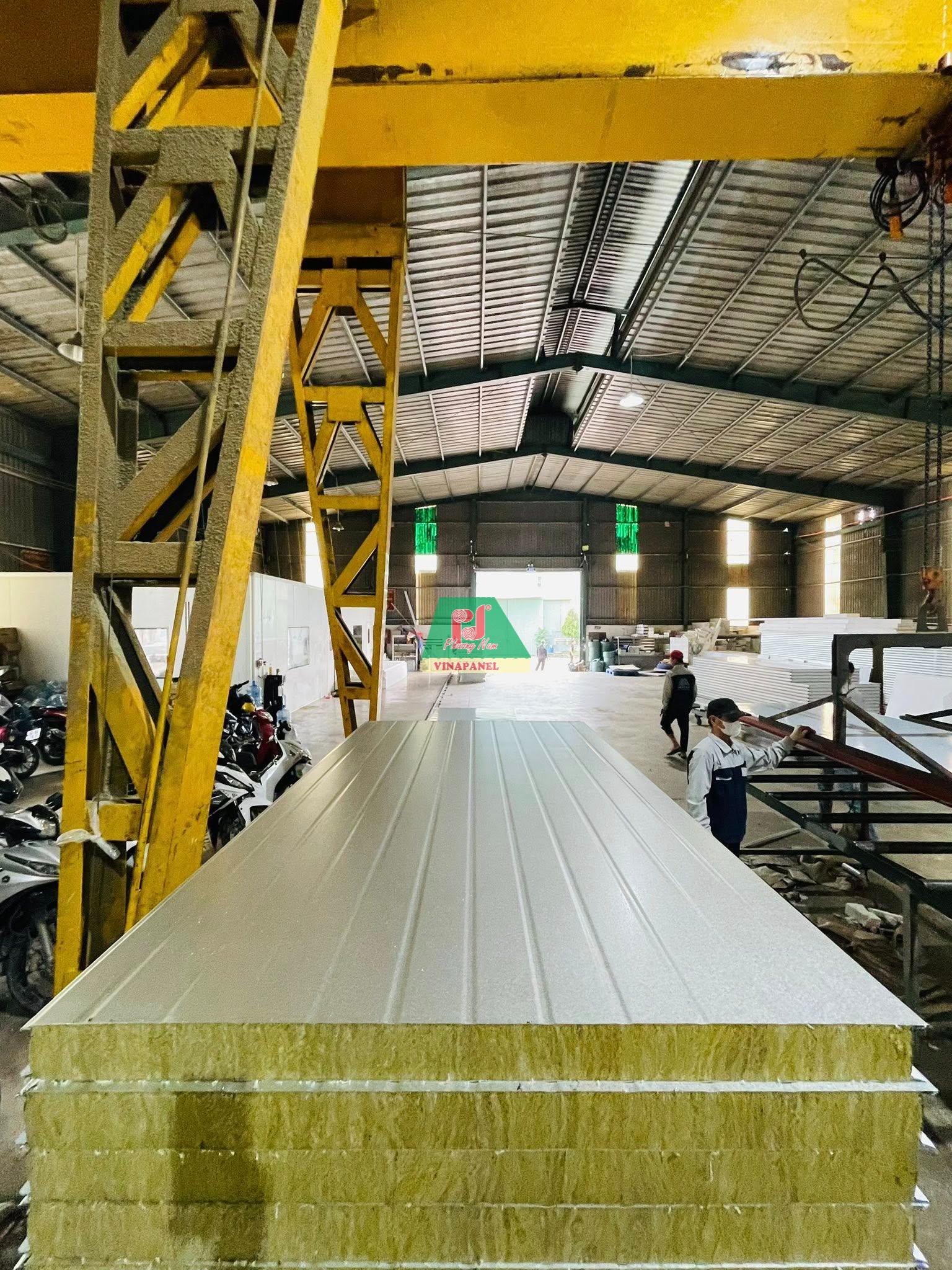 Panel bông đá chống cháy 