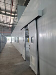 Giá thi công vách panel Rockwool chống cháy có kiểm định theo yêu cầu