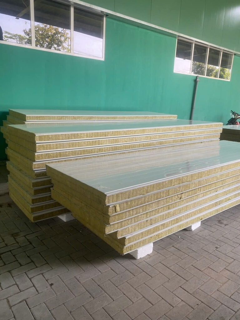 Panel Rockwool đạt tiêu chuẩn chống cháy EI120