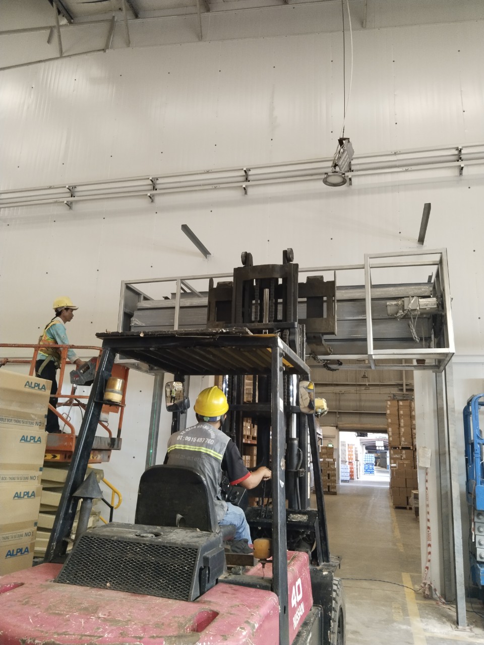 cung cấp và thi công vách chống cháy loại 1 theo QCVN06/BXD